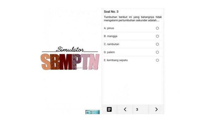 Latihan soal SBMPTN pdf