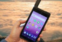 Smartphone dengan konektivitas satelit