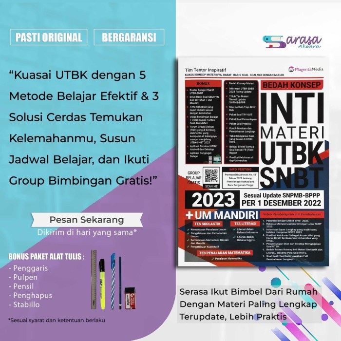 Materi UTBK 2025