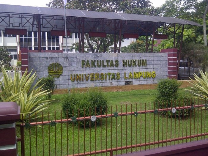 Universitas Lampung (UNILA) - Bandar Lampung